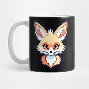 Fennec Fox Illustration Mug